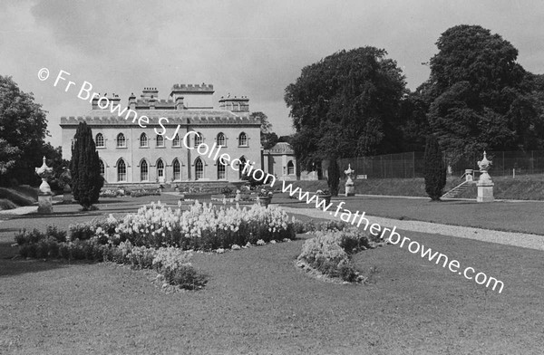 MOORE ABBEY AS CONVENT OF MARY IMMACULATE FROM EAST   THE GARDEN